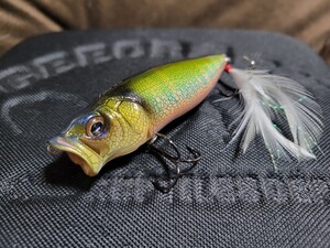 ★Megabass★POPMAX メガバス ポップマックス HAKUSEI GLITTER OIKAWA(M) 開封済未使用品 Length 78.0mm Weight 1/2oz ポッパー 伊東 由樹