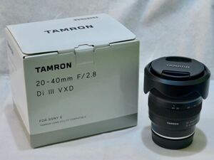 ★美品★Tamron 20-40mm F/2.8 Di III VXD Model A062 タムロン ソニー Eマウント SONY α