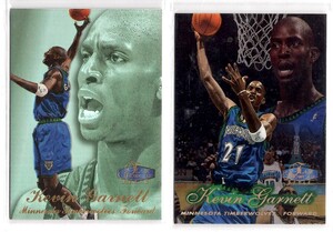 NBA 97-98 SHOWCASE Kevin Garnett ケビン・ガーネット 2種セット　新品ミント状態品