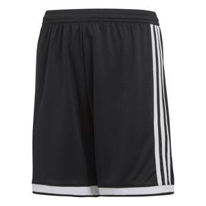 【KCM】Z-2adi-143-160★展示品★【adidas】ジュニア ショートパンツ REGISTA 18 トレーニングショーツ　ENJ53-CF9589　ブラック　160