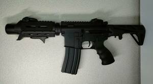 1円 初速92/フルメタル/G3電子トリガー/フルカスタム S&T M4 PDW m-lok AR16 M4 HK416 スタンダード電動ガン