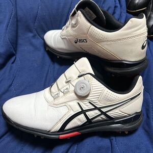 美品　3ラウンド着用　アシックス ASICS ゴルフシューズ GEL-ACE TOUR2 Boa TGN913 783 25㎝定価19800円　送料全国600円