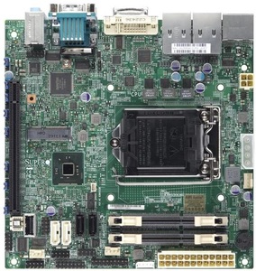 【在庫限り】 MBD-X10SLV Supermicro Haswell H81 LGA1150 Mini-ITX 高信頼 組込機器用マザーボード 新品バルク