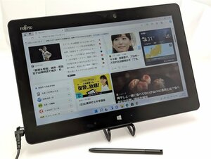 1円～ 高速SSD 日本製 11.6型 タブレット 富士通 ARROWS Tab Q665/LX 中古良品 第5世代CoreM 無線 Bluetooth webカメラ Windows11 Office済