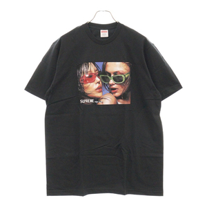 SUPREME シュプリーム 23SS Eyewear Tee アイウェア 半袖クルーネック Tシャツ ブラック