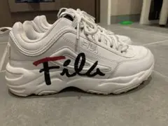 FILA ホワイト スニーカー23.5センチ