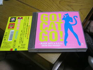 BLACK CATS ブラックキャッツ / GO! CAT GO! : IN USA CREAM SODA PRESENTS 帯付初回CD+DVD クリームソーダ 森永博志 PINK DRAGON