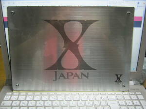X JAPAN エックス / X JAPAN パネル タテ21㎝×ヨコ30㎝ YOSHIKI HIDE TOSHI PATA HEATH EXTASY RECORDS