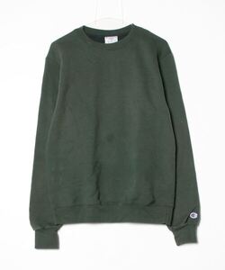 「Champion」 スウェットカットソー SMALL ダークグリーン メンズ