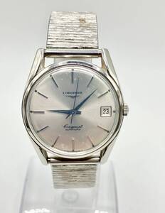 蘇や(STY86) 1円スタート！　時計　腕時計　LONGINES ロンジン　コンクエスト　デイト　自動巻き　不動　ジャンク品　コンパクトサイズ