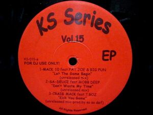 V.A. - KS SERIES VOL.15/BUSTA RHYMES, MIC GERONIMO, LL COOL J, NAUGHTY BY NATURE - DO IN IT/EVERLAST FEAT. SADAT X - MONEY