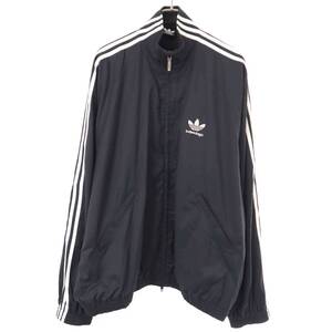 BALENCIAGA×adidas バレンシアガ アディダス 23SS Oversized Track Jacket オーバーサイズトラックジャケット ブラック 2 ITPKNSG760FY