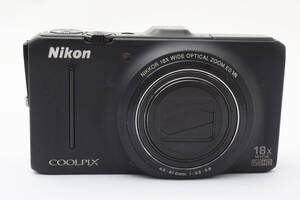 ★動作未確認★ Nikon COOLPIX S9300 ブラック 　コンパクトデジタルカメラ クールピックス ニコン #0849