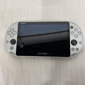 ［a25020016］PlayStation PS Vita PCH-2000 本体のみ 通電 動作確認済み シルバー