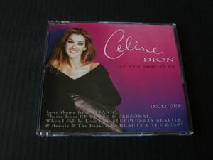 シングルCD「セリーヌ・ディオン/アット・ザ・ムービーズ・EP」(CELINE DION/AT THE MOVIES EP)(4曲入り・EPIC/輸入盤)