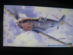 ★　ハセガワ　1/48 メッサーシュミット　Bf109 E-4/7 