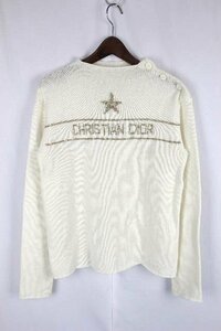 24AW クリスチャンディオール ChristianDior テクニカル カシミヤ ニット セーター 414S94AM064 レディース スター ロゴ トップス 　P89