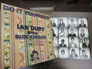 Y２///LP///イアン・デューリー（Ian Dury）UK MAT SEEZ 14 A2TSEEZ 14 B-3-UT「do it yourself 」