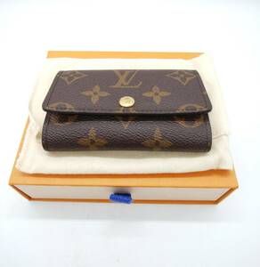 ■ルイヴィトン M62630 モノグラム ミュルティクレ6 6連 キーケース 鍵入れ LOUIS VUITTON