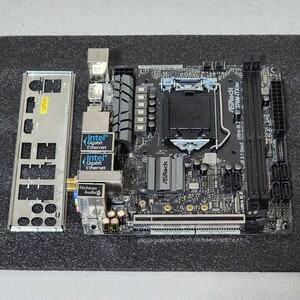 ASRock H370M-ITX/ac LGA1151 Mini-ITXマザーボード ジャンク品 PCパーツ