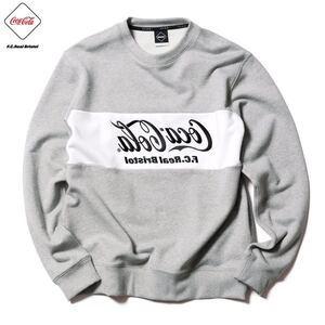 【新品未使用】 20SS 新品FCRB f.c real bristol エフシーレアルブリストル SOPH ソフ COCA COLA COLOR BLOCK CREWNECK SWEAT スウェット