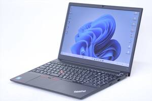 即配 良品 Windows11 Office2019 11世代Corei5 バッテリー良好 Lenovo ThinkPad E15 Gen2 i5-1135G7 8G 256G 15.6インチ FHD液晶