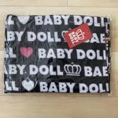 新品 BABYDOLL 総柄ブランケット 70×95