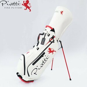 １円★Piretti ピレッティ PR-SB0005 スタンド キャディバッグ（ホワイト）Stand Bag★