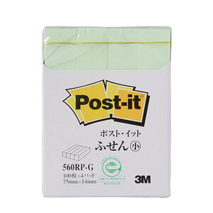 まとめ得 【10個セット】 3M Post-it ポストイット 再生紙 ふせん小 グリーン 3M-560RP-GX10 x [2個] /l