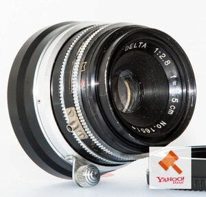 【改造レンズ】CONDOR A.C. DELTA 2.8/45mm【Condor】をSONY Eマウントレンズに改造　