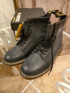 ドクターマーチン Dr Martens ブーツ ブラック　レザー　25