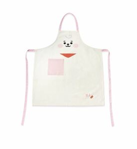 新品 公式 BT21 エプロン RJ アールジェイ BTS JIN ジン 料理