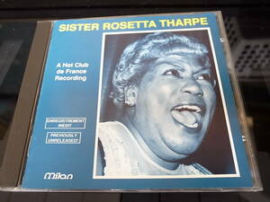  SISTER ROSETTA THARPEシスター・ロゼッタ・サープA HOT CLUB DE FRANCE RECORDINGフランスライブ盤