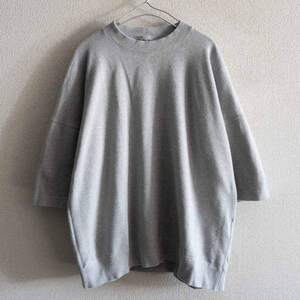 【23年モデル/美品】ARTS&SCIENCE 【Short Sleeve Sweat Shirt】 2 アーツ＆サイエンス 半袖 スウェット グレー u2412010