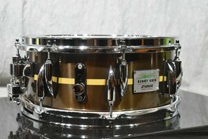 ■TG0827 SONOR/ソナー スネアドラム BENNY GREB/ベニーグレブ シグネイチャーモデル 13インチ ★ケース付属