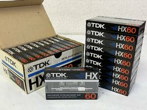 ★☆K951 未開封 カセットテープ TDK HIGH POSITION EXTRA HIGH GRADE HX/60 20本セット☆★