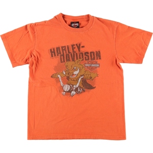 古着 ハーレーダビッドソン Harley-Davidson モーターサイクル バイクTシャツ レディースL /eaa436340 【SS2409_30%】