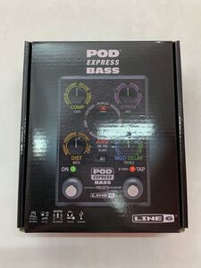 ★【同梱不可】中古品 LINE6 ライン6 POD EXPRESS BASS アンプ/エフェクト・プロセッサー