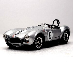 1/43 フォード シェルビー コブラ Ford shelby cobra #6 アメ車 V8 昭和の名車 レースカー スポーツカー クラシック レトロ 1円〜 020311