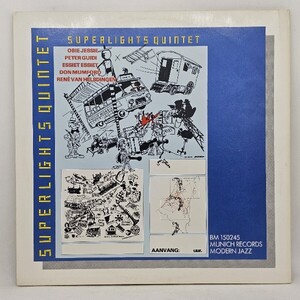 LP レコード オランダオリジナル 蘭 Superlights Quintet Helsdingen & Superlights Quintet / ジャズ