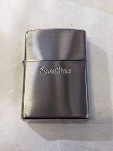 【未使用品】 ZIPPO 未着火 SEVENSTAR セブンスター シルバーカラー 【管B621-2210】