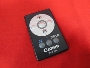 7-8●現状品●キャノン【Canon】WL-DC100/ワイヤレスリモコン 