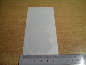 ◆クリスマスセール◆Apple 純正ロゴシール iPhone 4/4S の付属品 2枚SET