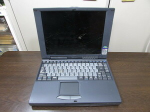 【YNT0394】★NEC Alie NX PC-AL13CBSA1 CPU不明/不明MB/HD欠品/10TFT?/800ｘ600 画面割れ 本体のみ 部品取り未チェック品★JUNK