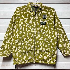 SIZE S A BATHING APE NYLON RAIN JACKET DEGITAL CAMOUFLAGE BAPE エイプ ナイロン レイン ジャケット デジタル カモフラージュ