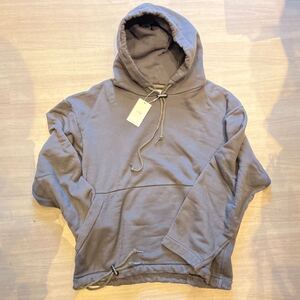 EVCON　IFNI SWEAT PARKA エピコン　SIZE1 オーバーサイズスウェットパーカー チャコール　1LDK ユニセックス