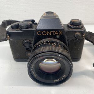 1円〜 12F CONTAX 139 一眼レフフィルムカメラ 動作未確認 昭和レトロ ブラック レンズ planar 1.7/50 6341892 コレクション 37