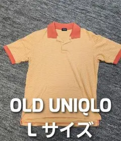 特価★『OLD ユニクロ』オールドUNIQLO　ボーダーポロシャツ