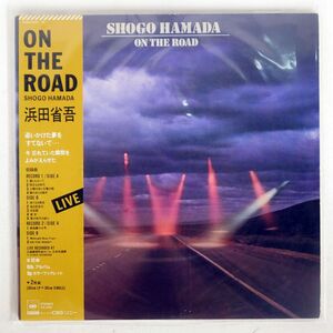 帯付き 浜田省吾/ON THE ROAD/CBS/SONY 32AH1410 LP