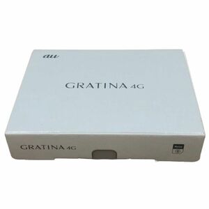 ●【au/エーユー】GRATINA 4G KYOCERA/京セラ KYF31SWA ホワイト 携帯電話/ケータイ 未使用品★23323